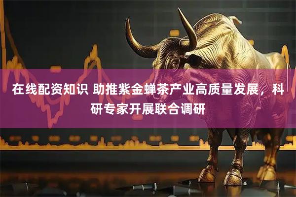 在线配资知识 助推紫金蝉茶产业高质量发展，科研专家开展联合调研